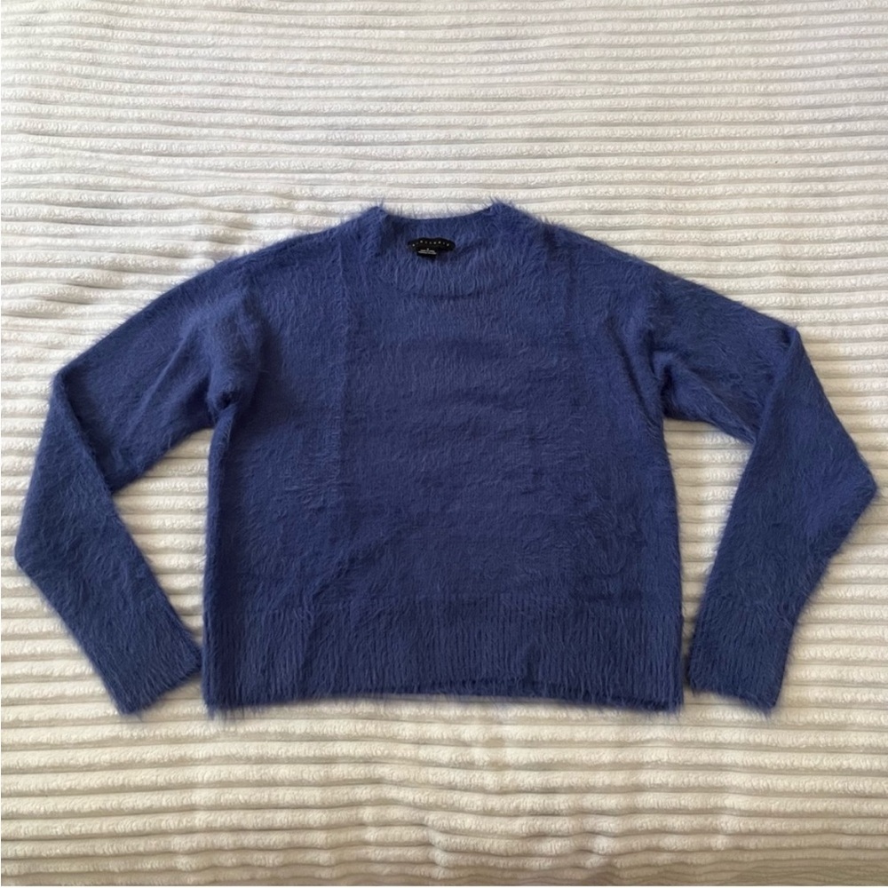 Sanctuary Blue Fuzzy Sweater